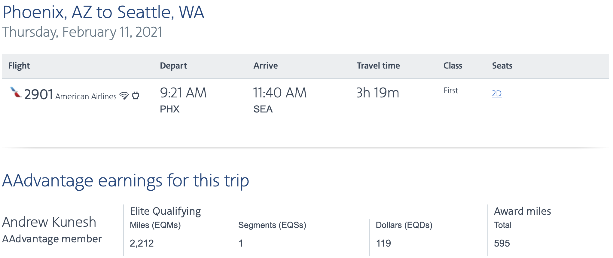 American Mileage Earning