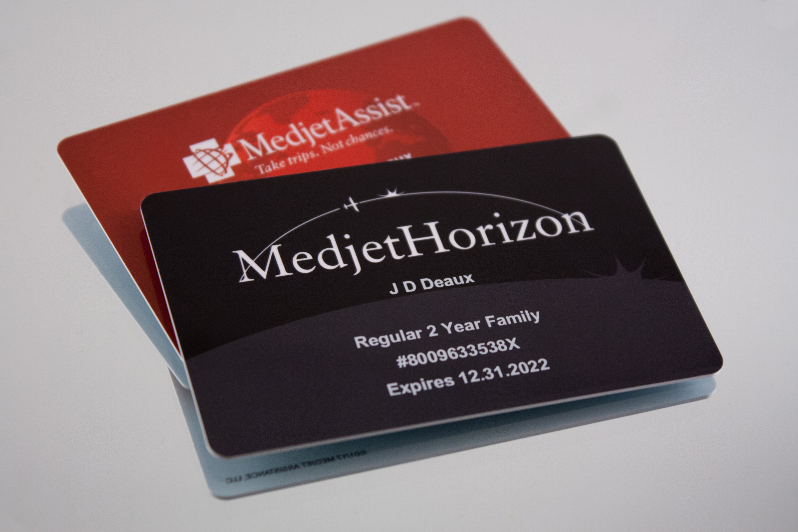 Medjet cards