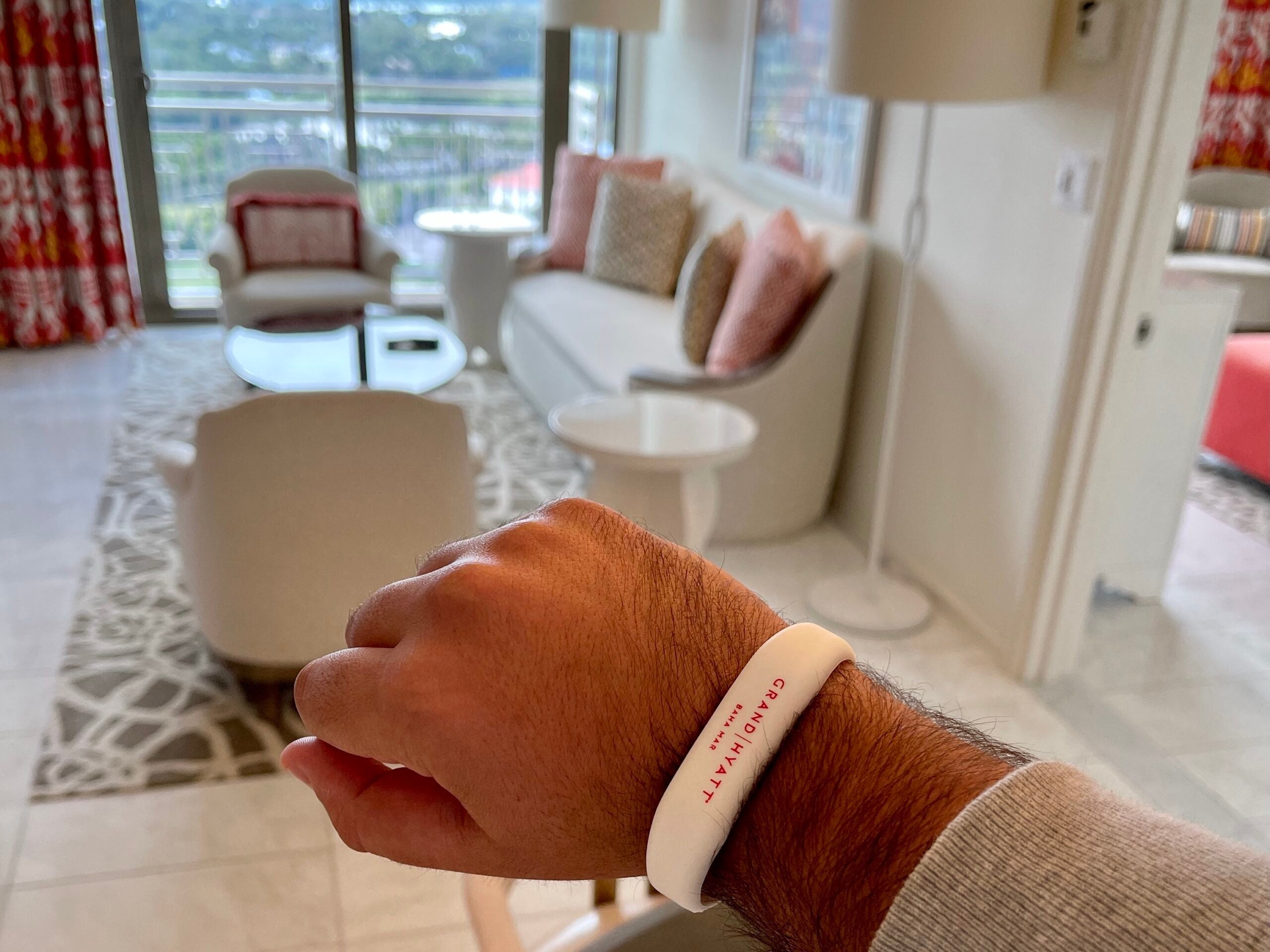 Grand Hyatt Baha Mar wrist band