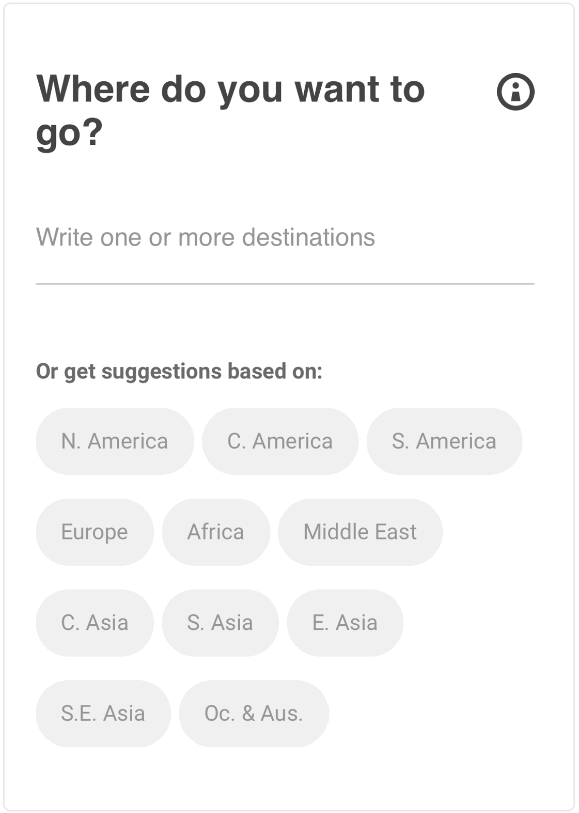 Adding Destination to Chatflights