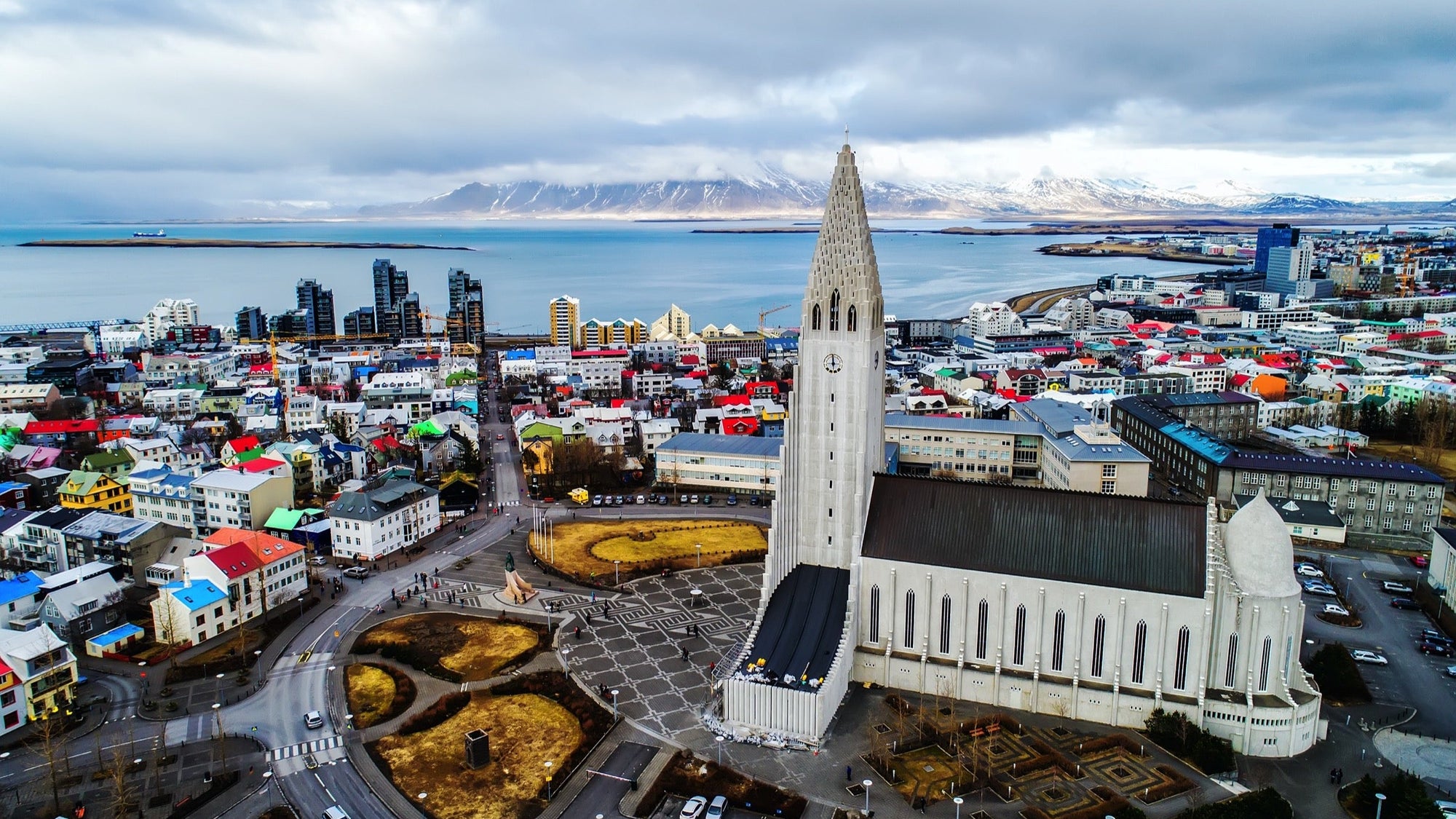 Hallgrimskirkja Cathedral in Reykjavik