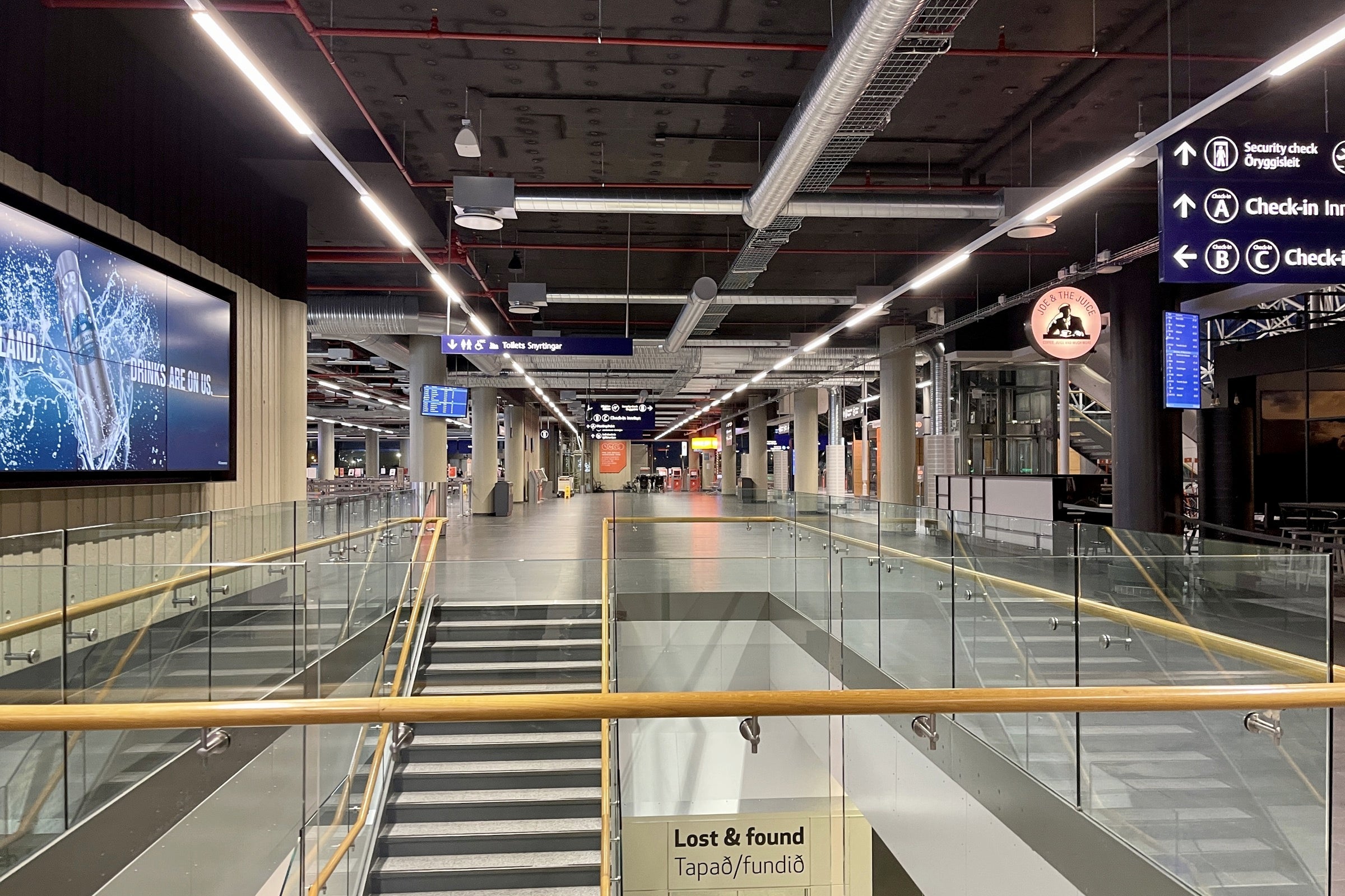 KEF arrivals