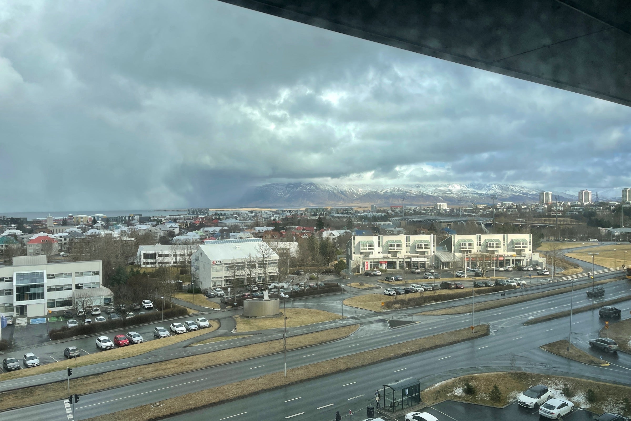 View from Hilton Reykjavik Nordica