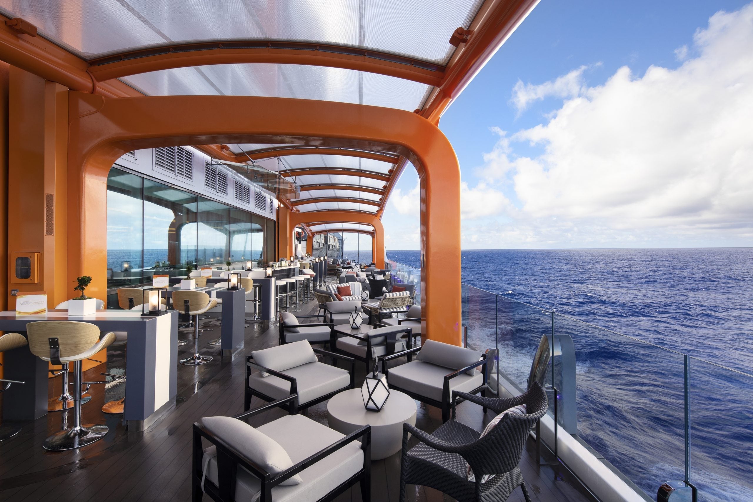 The Magic Carpet on Celebrity Edge.