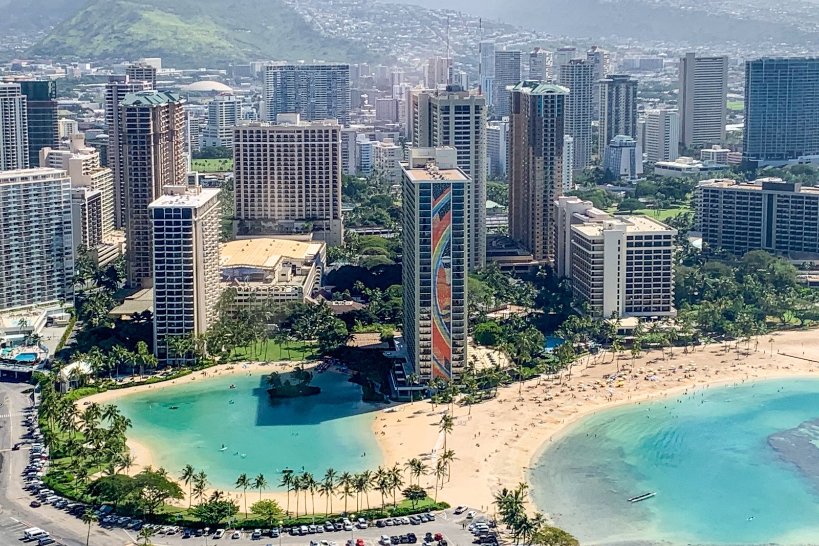 Waikiki, Hawaii April 2021. (Photo by Clint Henderson/The Points Guy)