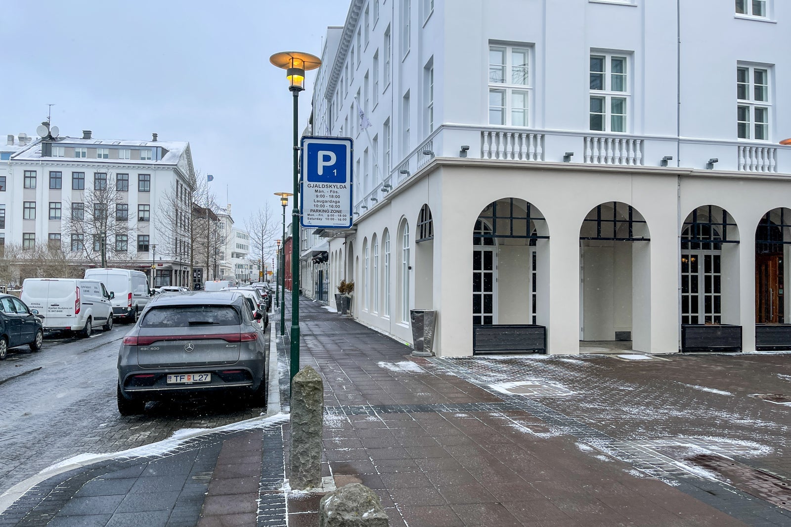 Downtown Reykjavik street