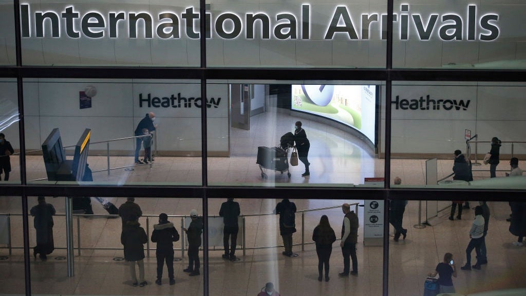 UK To Suspend 'Travel Corridors' From Monday