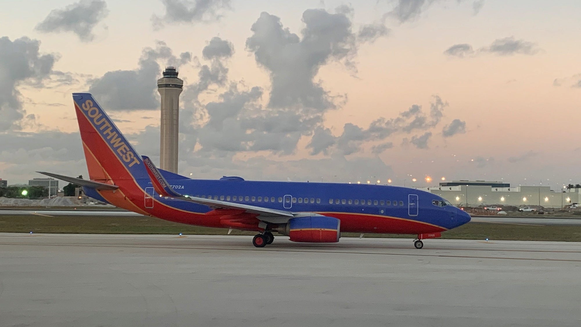 Southwest jet Miami Airport March 2021. (Photo by Clint Henderson:The Points Guy) copy
