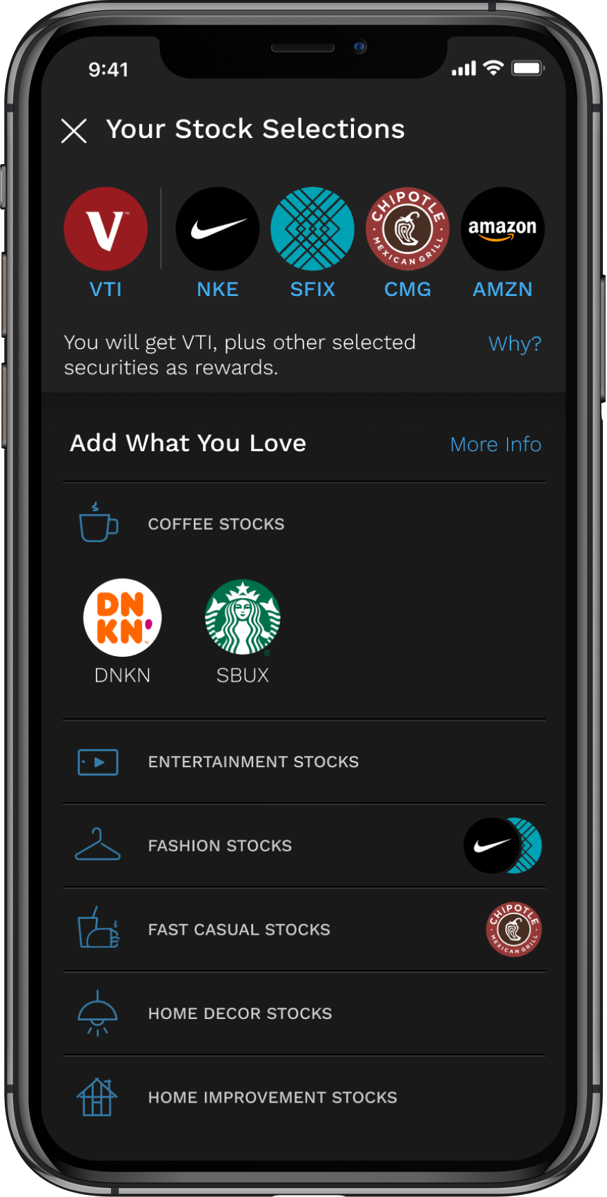 Bumped Stock Selection