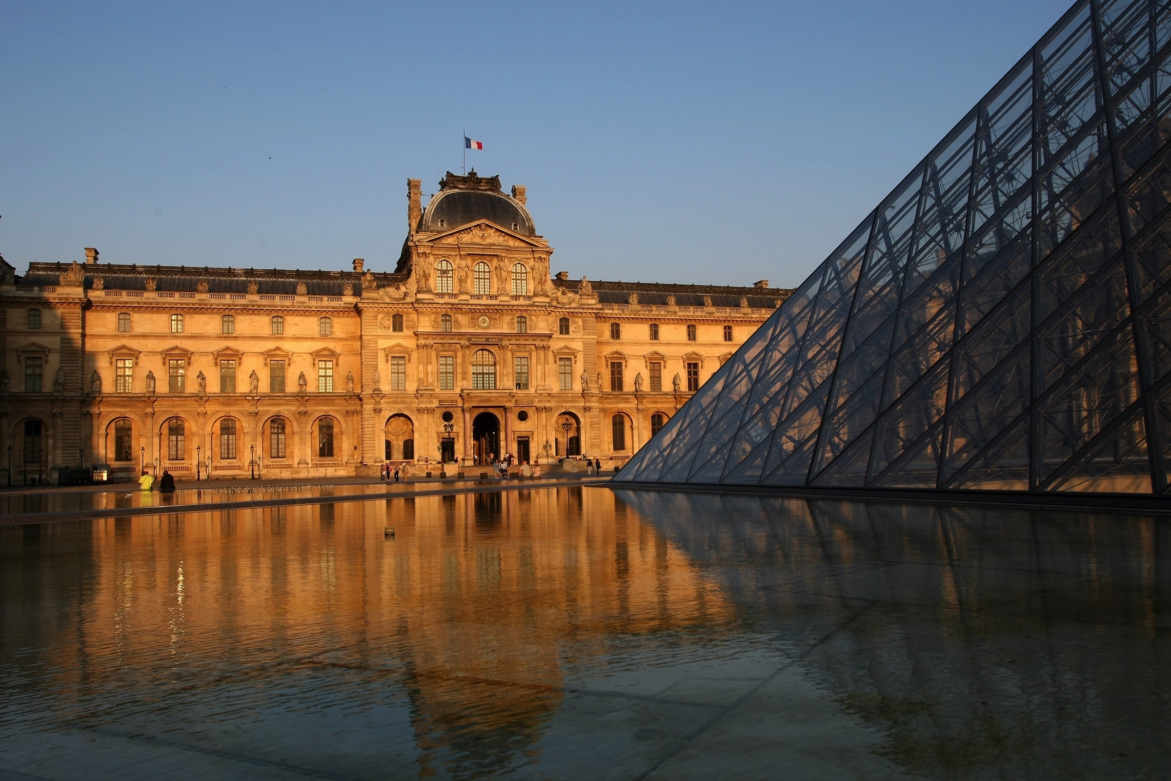 The Louvre in Paris