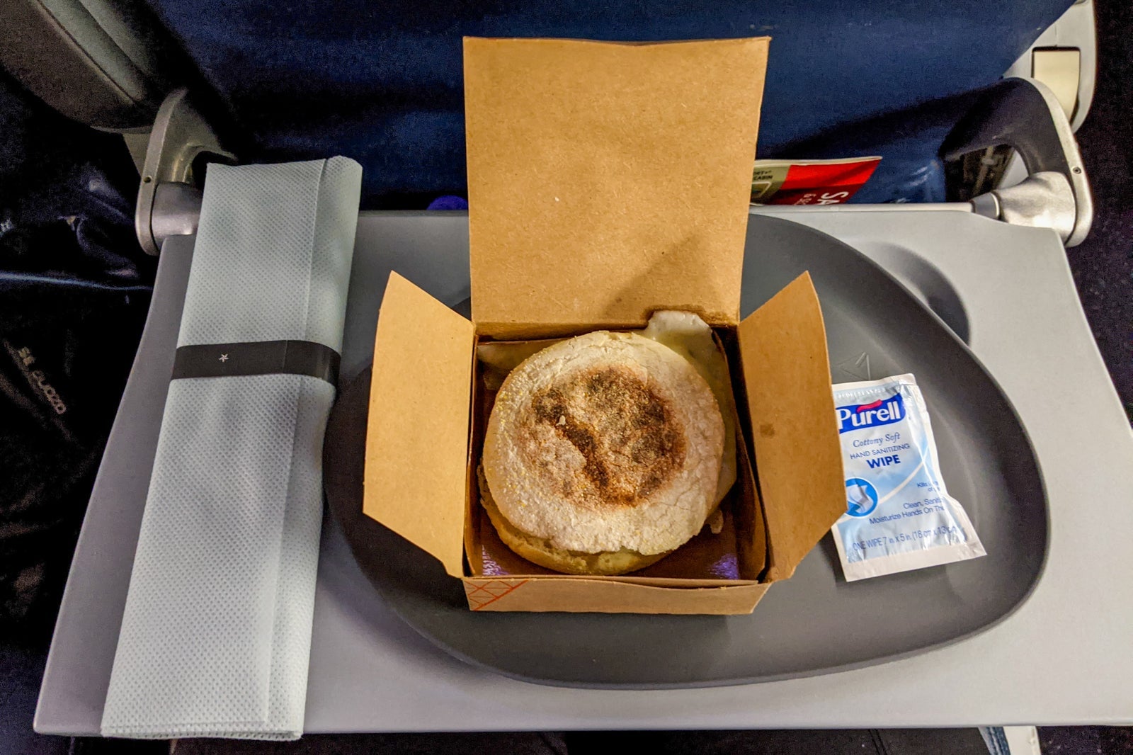 Delta JFK-MXP arrival snack