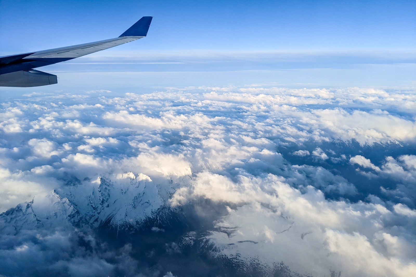 Delta JFK-MXP Alps