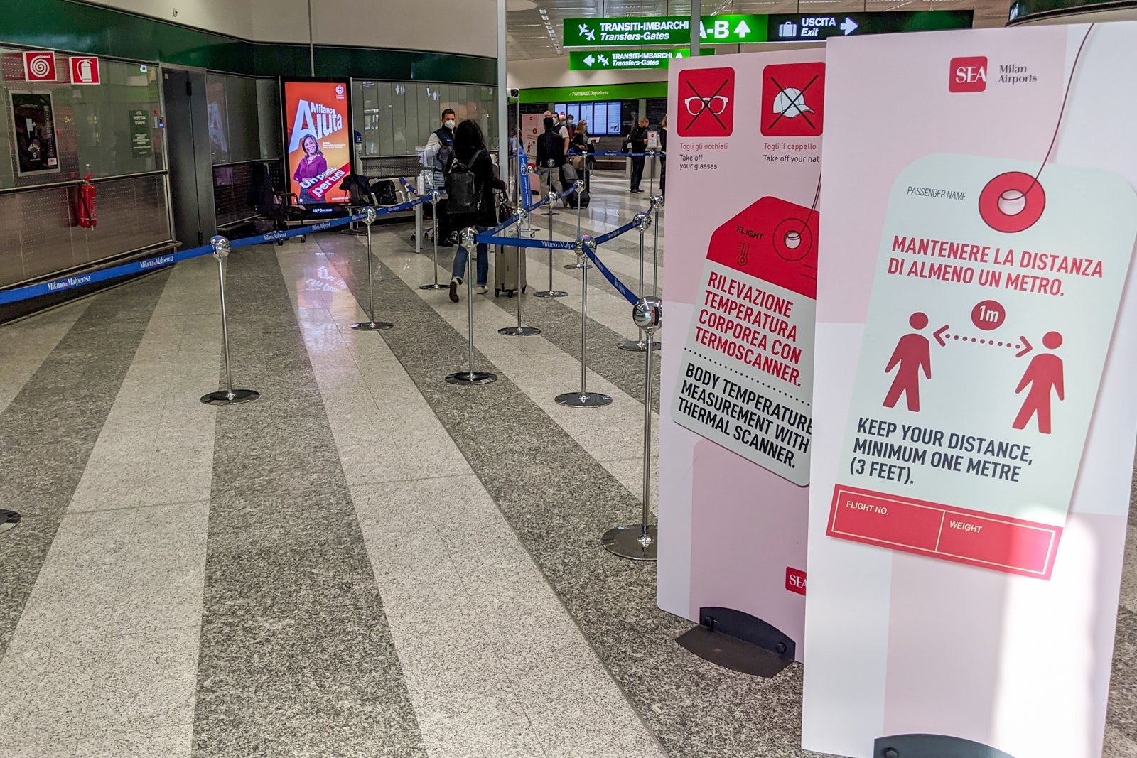 MXP temperature screening