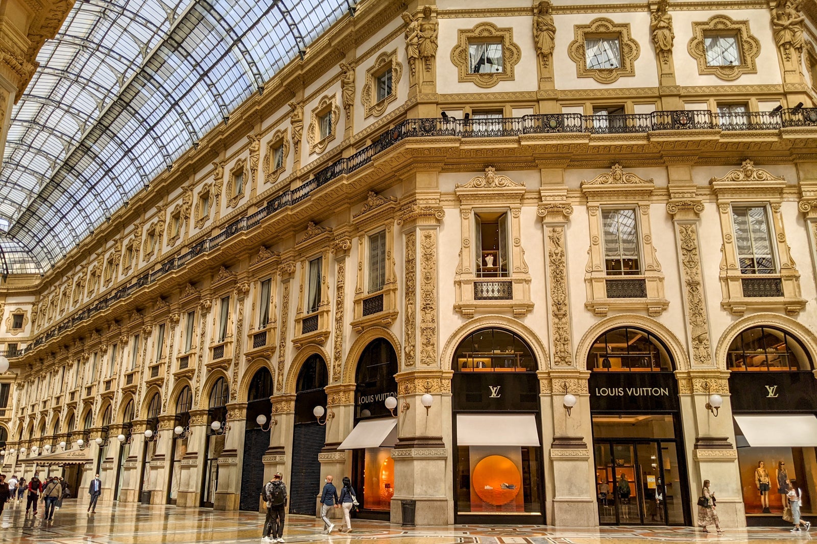 Shopping in Milan, Italy