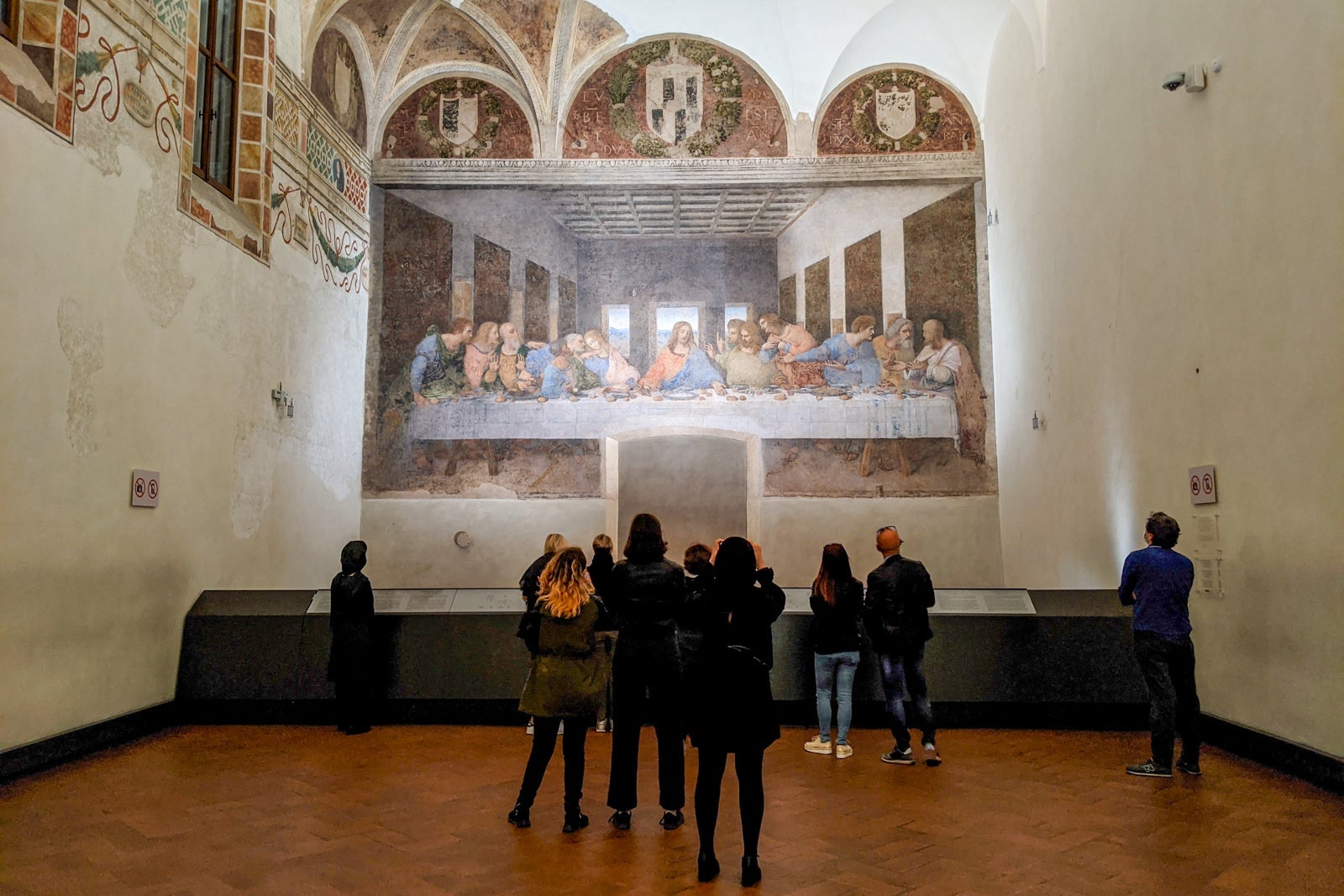 Last Supper mural in Milan, Italy