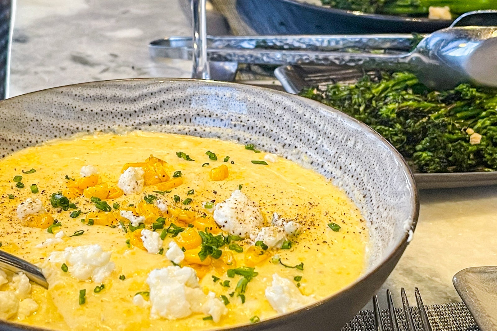 Anson Mills polenta - JW Marriott Orlando Bonnet Creek