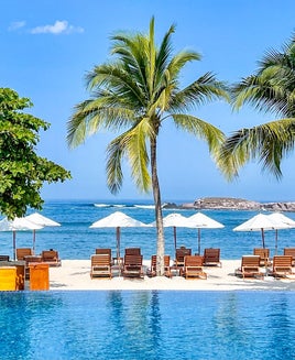 Oceanside pool at St. Regis Punta Mita