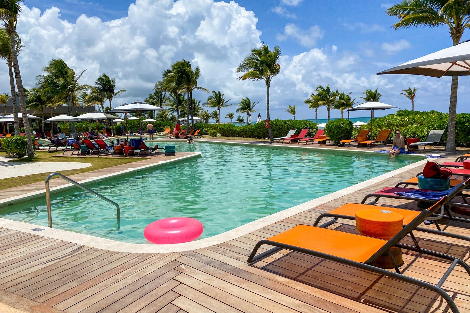 poolside resort