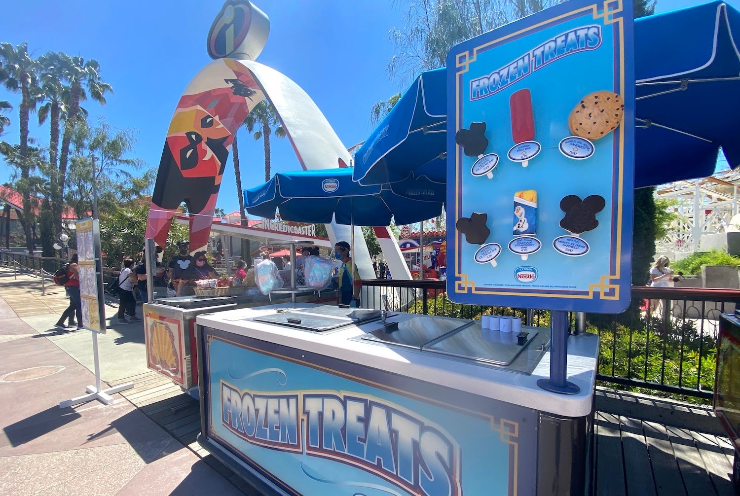 Disney California Adventure concession stand