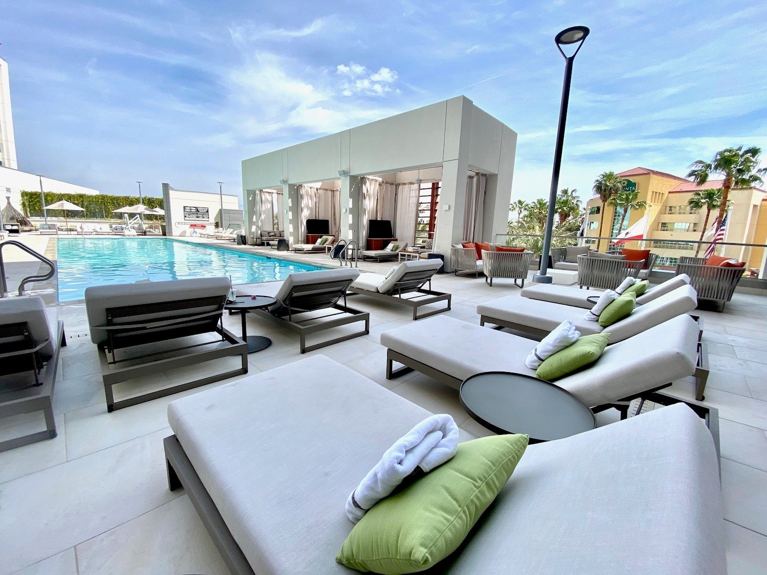 JW Marriott Anaheim loungers