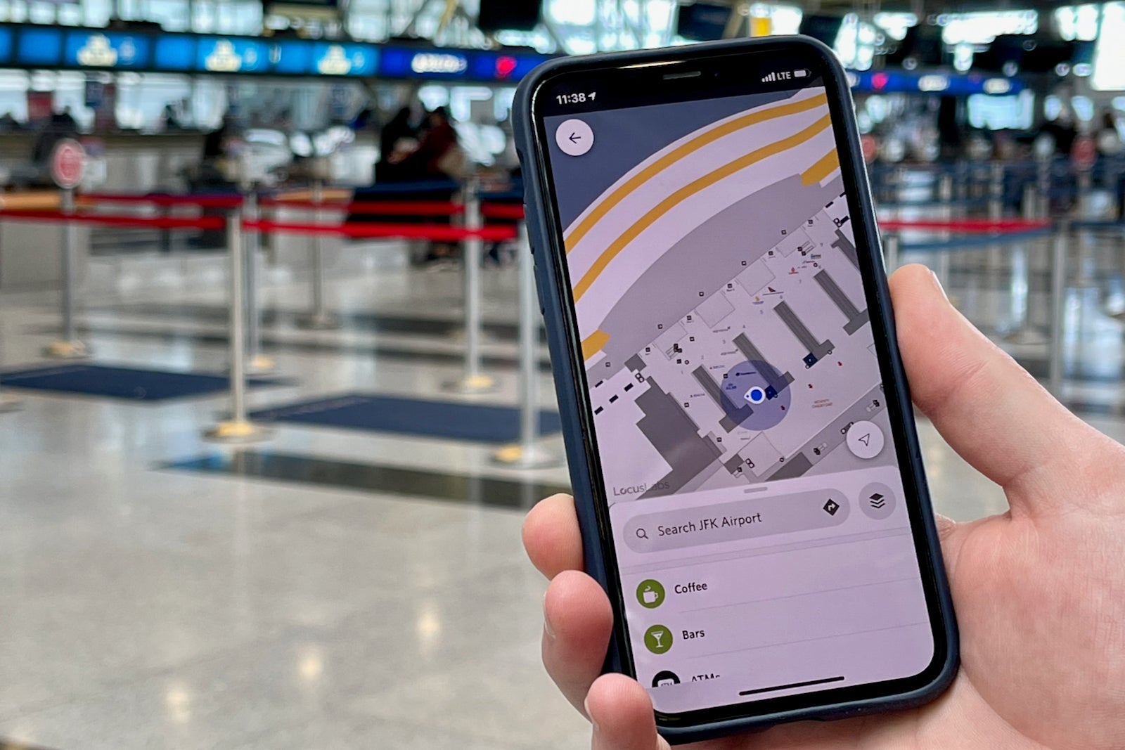 Behind the scenes of the company that creates the indoor airport map ...
