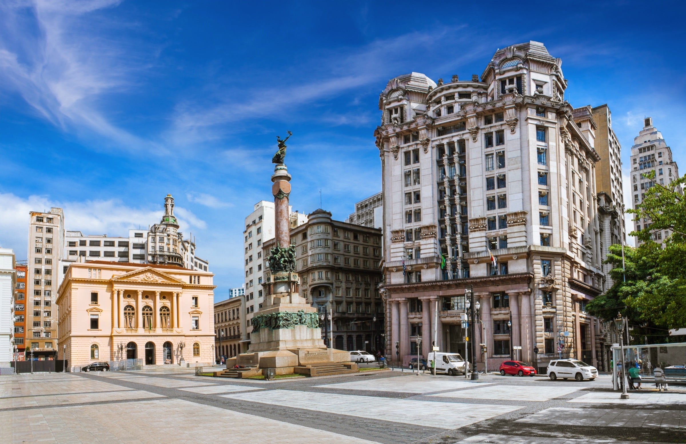 Patio do Colegio square in Sao Paulo Brazil