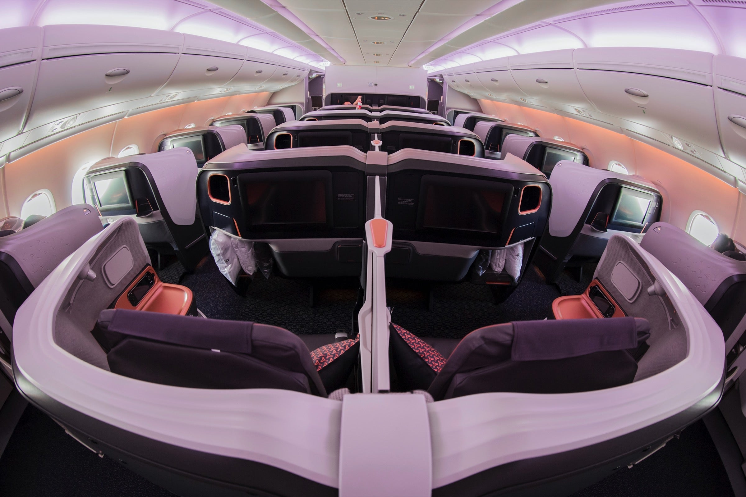 Singapore Airlines business class