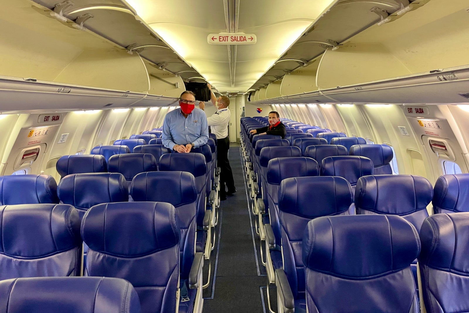 Southwest airplane seats