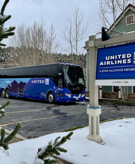 United Airlines Denver Landline Bus Service Breckenridge Zach Griff - 102