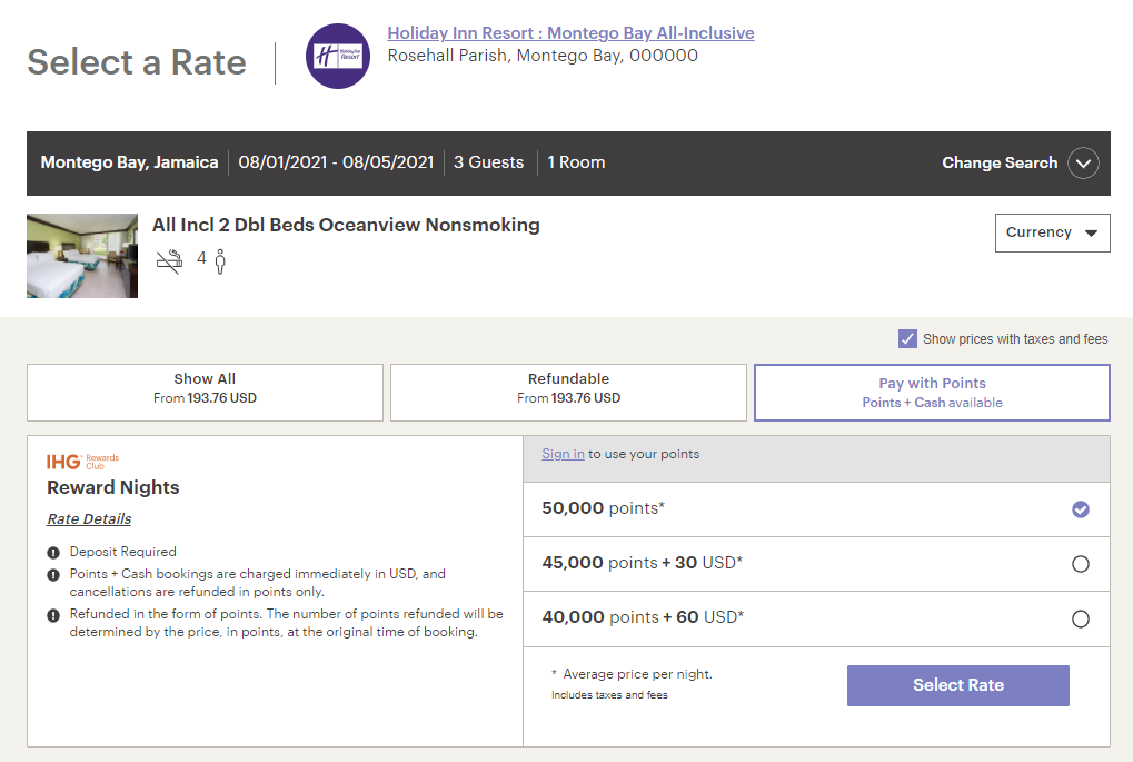 Holiday Inn Resort Montego Bay all-inclusive booking