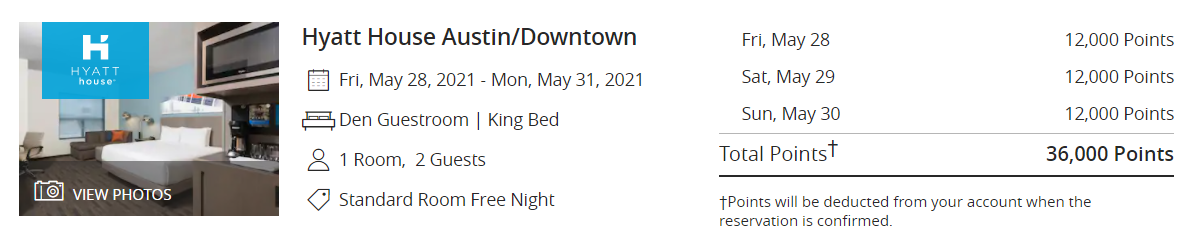 Hyatt House Austin Downtown Memorial Day weekend