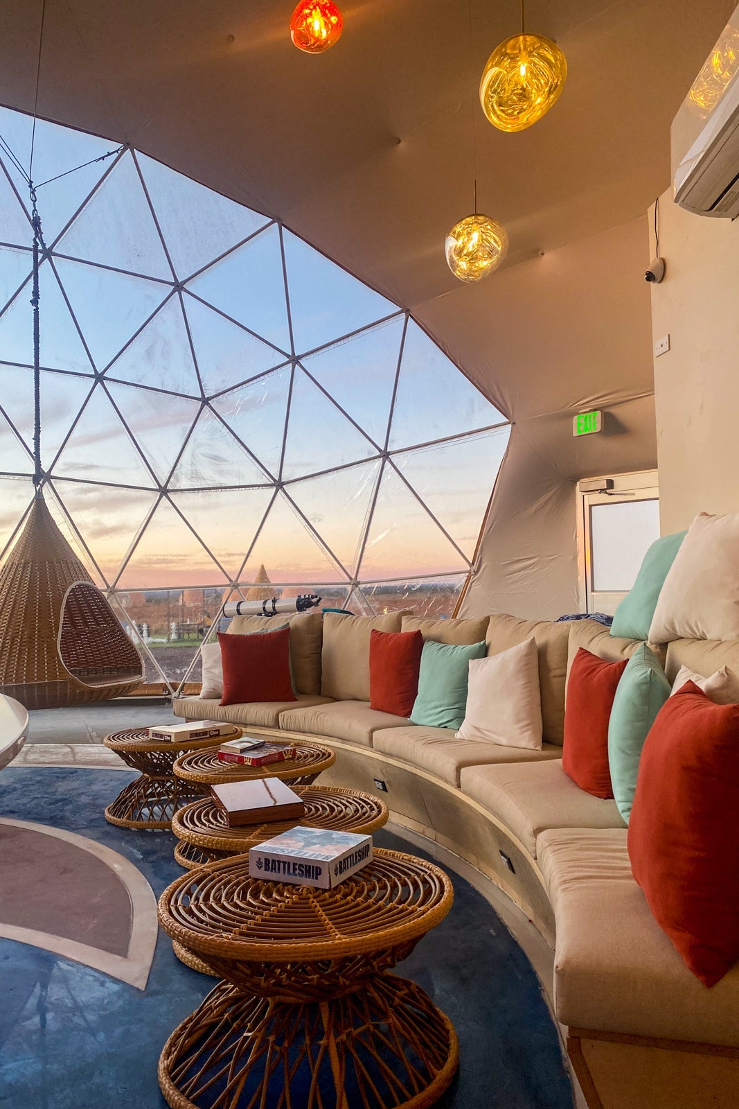 Clear Sky Resort dome lodging