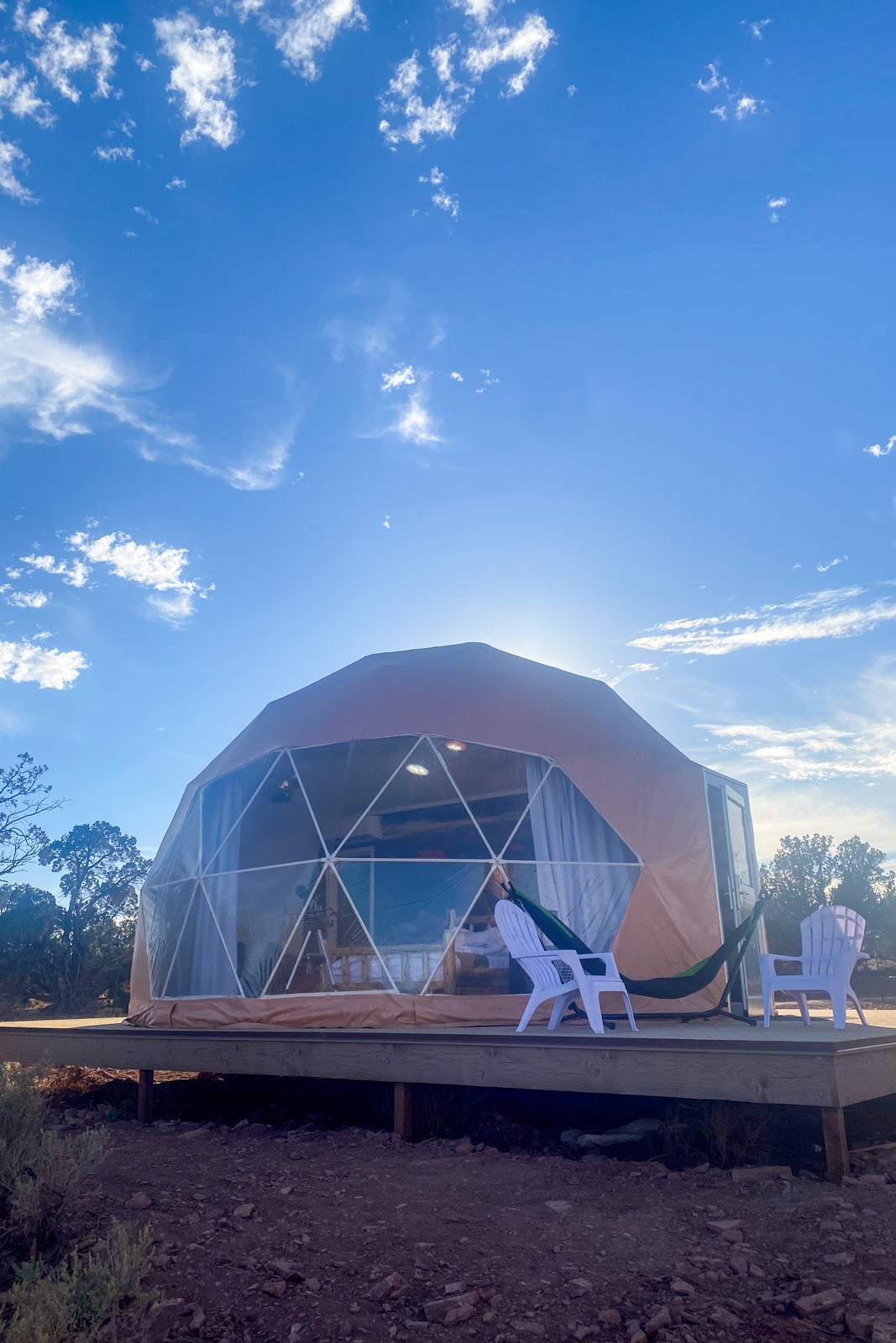 Clear Sky Resort dome lodging
