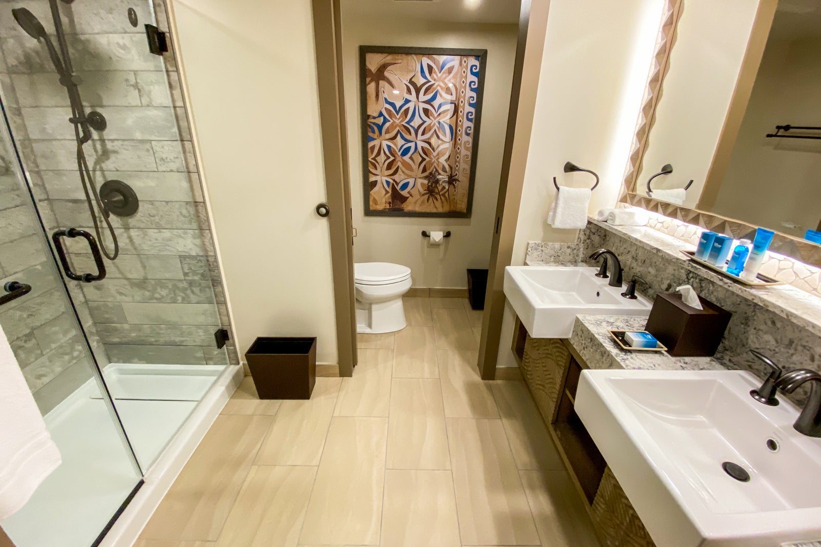 hotel bathroom