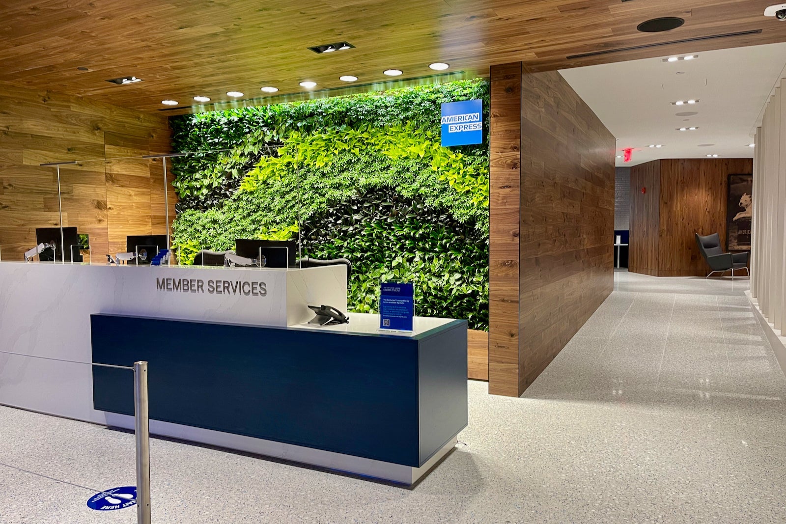 American Express Amex Centurion Lounge LGA