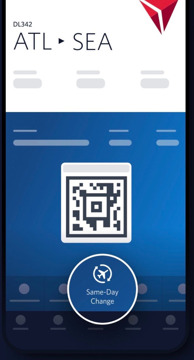 Delta App Layout Delta adds same-day change feature to mobile app as hold times creep up ...