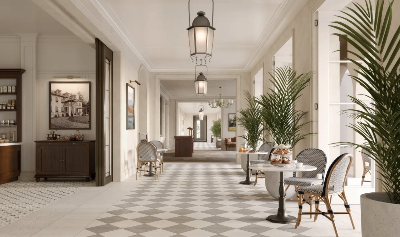 Keswick Hall Lobby
