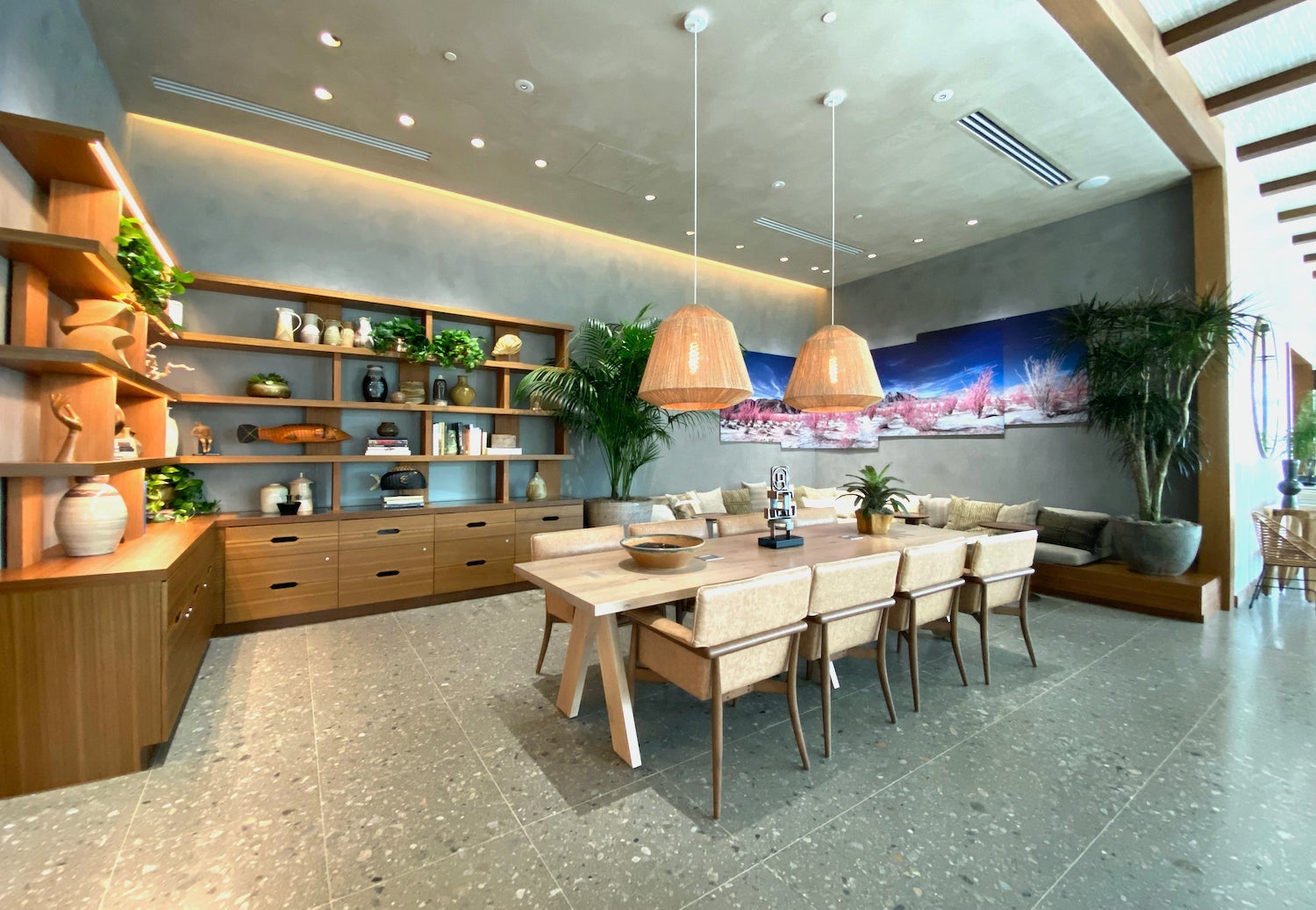 Mission Pacific Hotel lobby seating