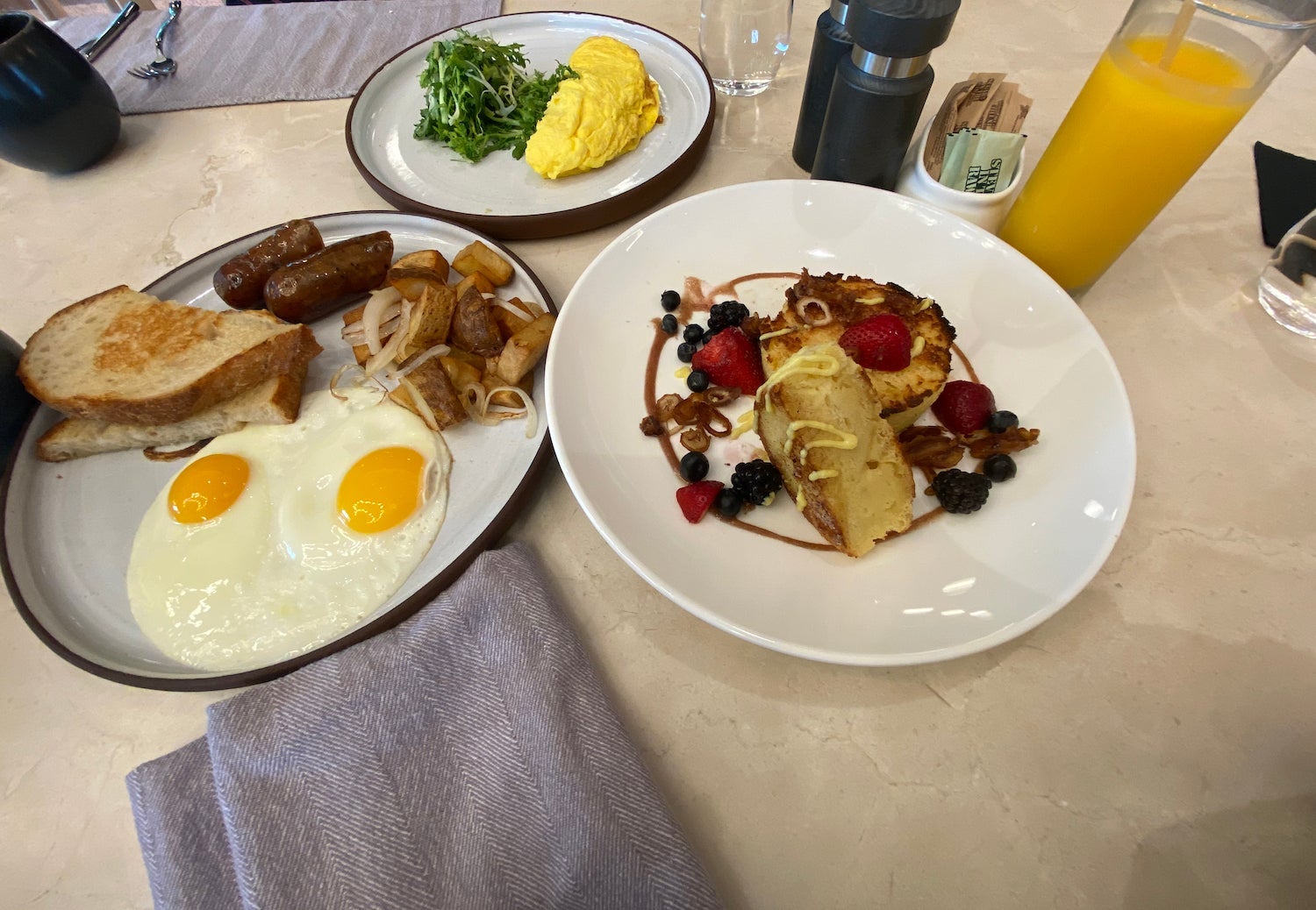 Seabird Resort breakfast