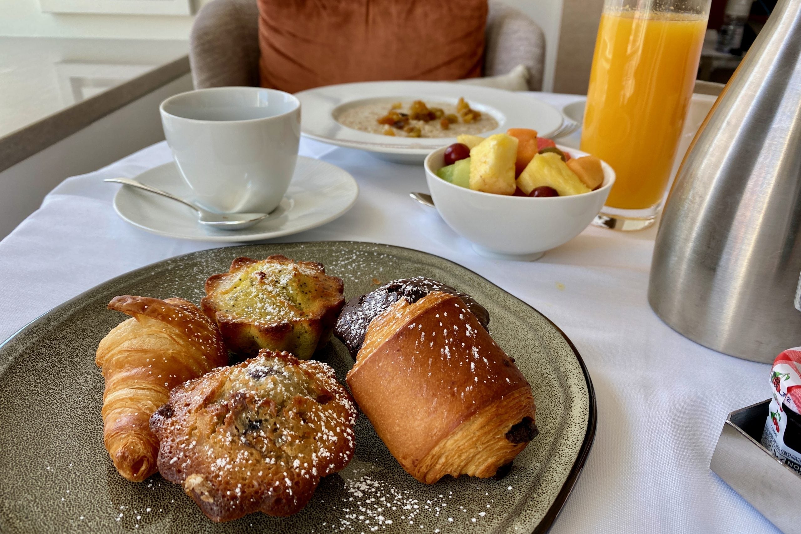 Breakfast at the St. Regis San Francisco.