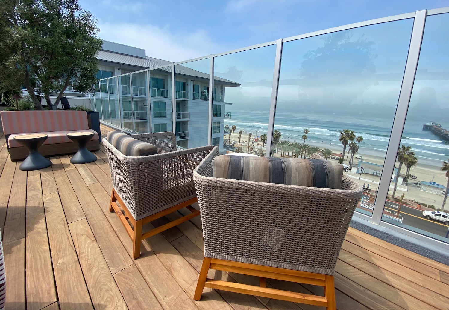 The Rooftop Bar at Mission Pacific Hotel