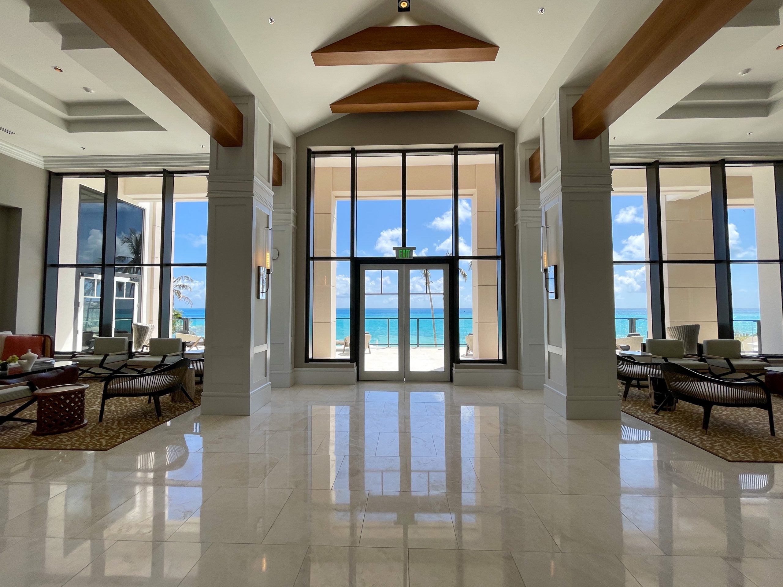 Lobby of the St Regis Bermuda