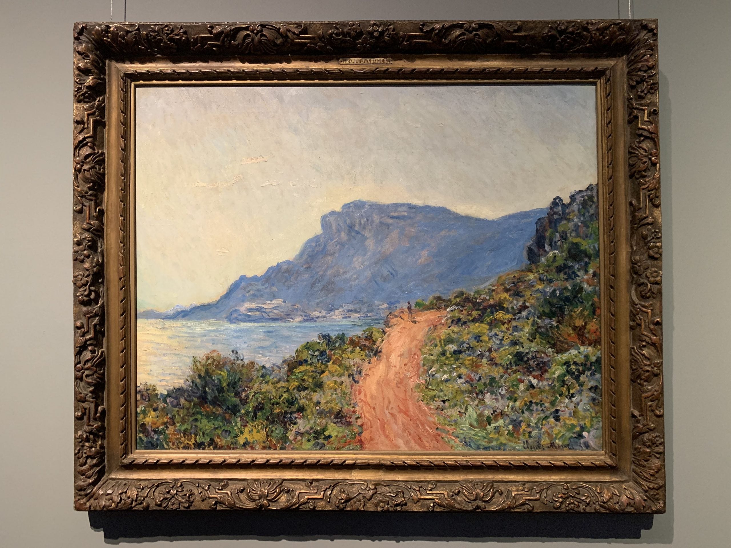 La Corniche near Monaco, Claude Monet, 1884