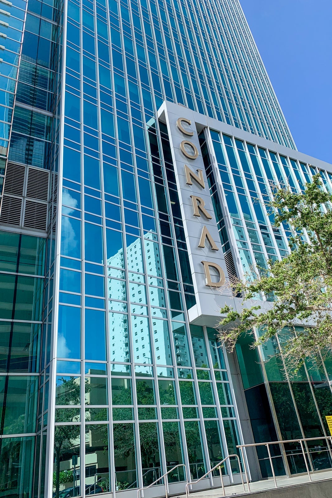 Conrad Miami exterior. (Photo by Clint Henderson/The Points Guy)