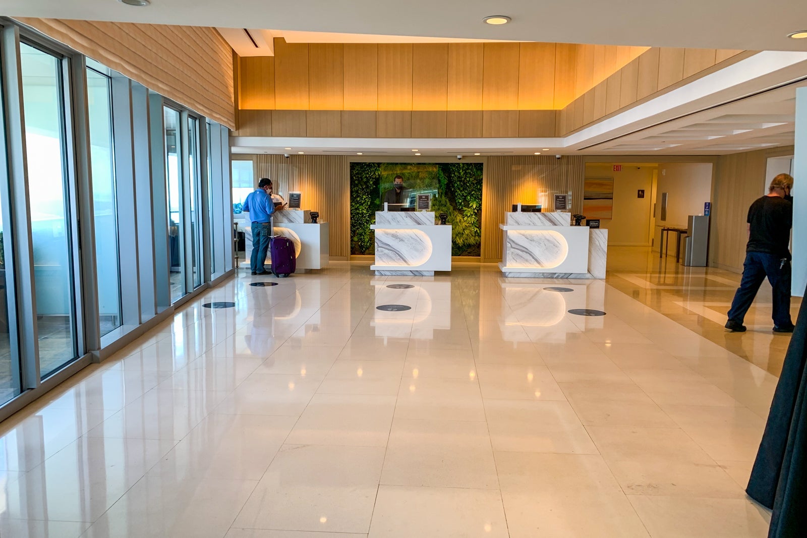Conrad Miami Sky Lobby. (Photo by Clint Henderson/The Points Guy)