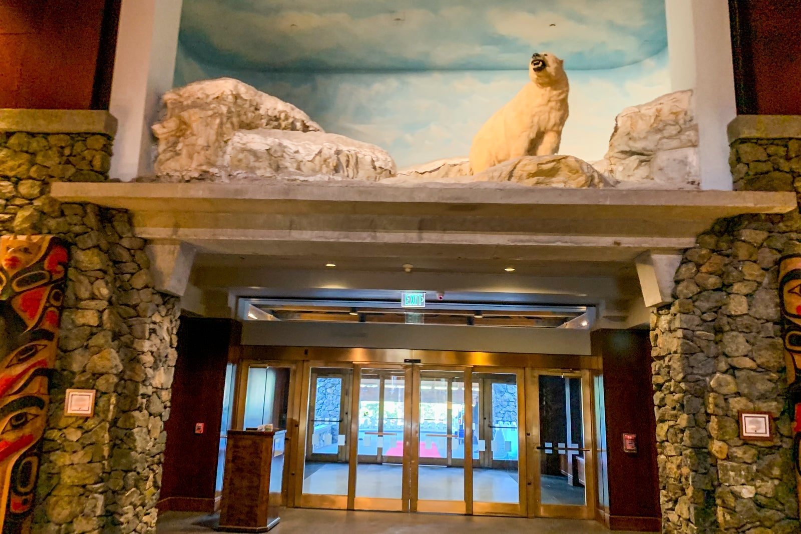 Lobby of the Aleyska Resort and Hotel Girdwood (Photo by Clint Henderson/The Points Guy)