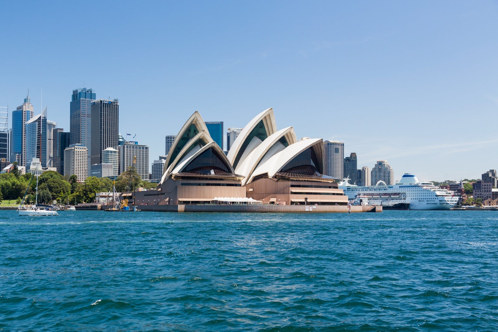 Sydney Opera House in Sydney, New South Wales, Australia