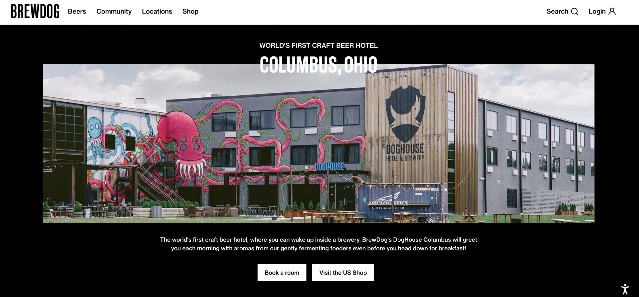 BrewDog DogHouse website