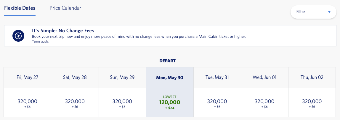 Delta flight calendar search