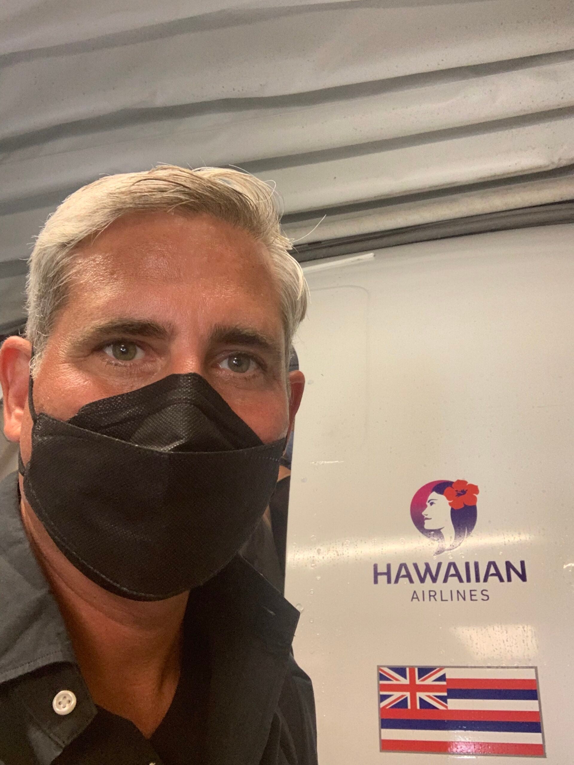 Flying between LIH and OGG July 2021. (Photo by Clint Henderson/The Points Guy)